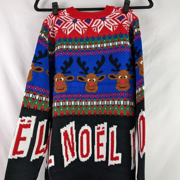 NWT, FOREVER 21 UGLY CHRISTMAS SWEATER, SIZE S - Picture 3 of 8